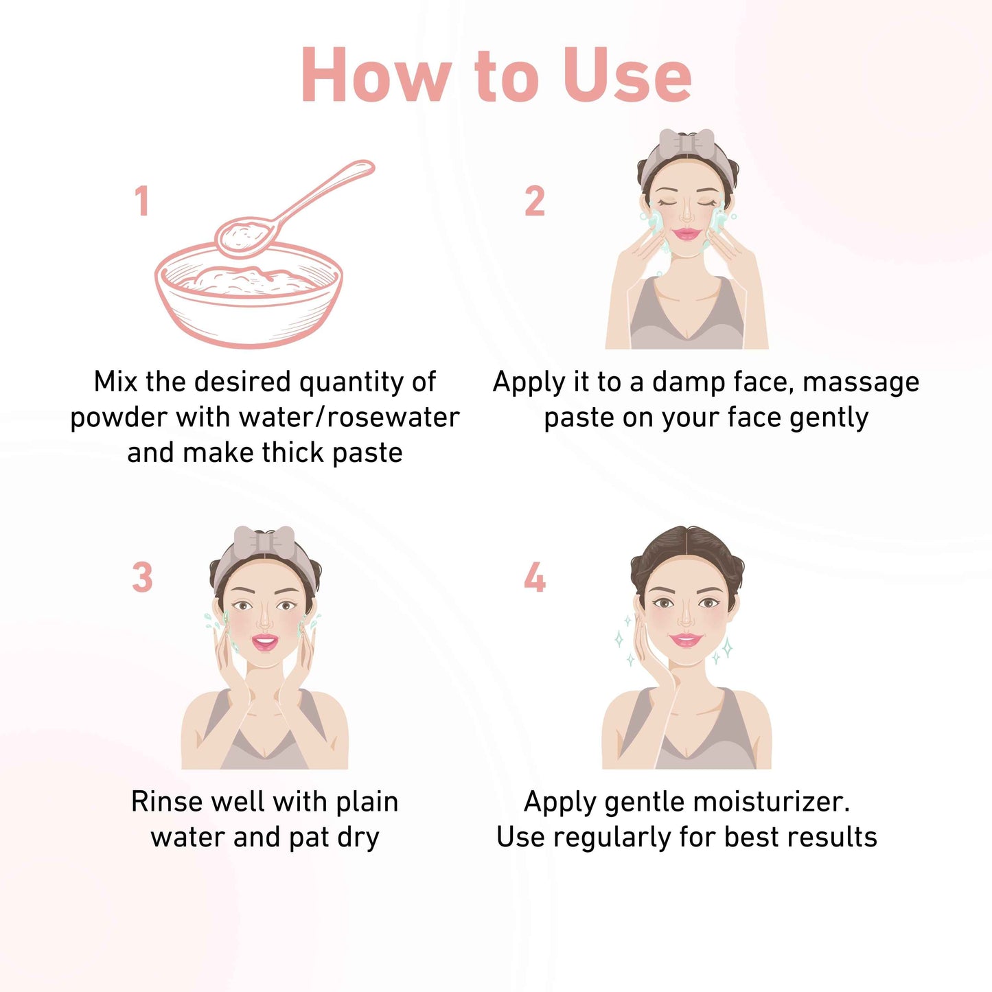 Prettyme Red Lentils, Kasturi Haldi & Orange Peel Powder Face Wash For Glowing Skin