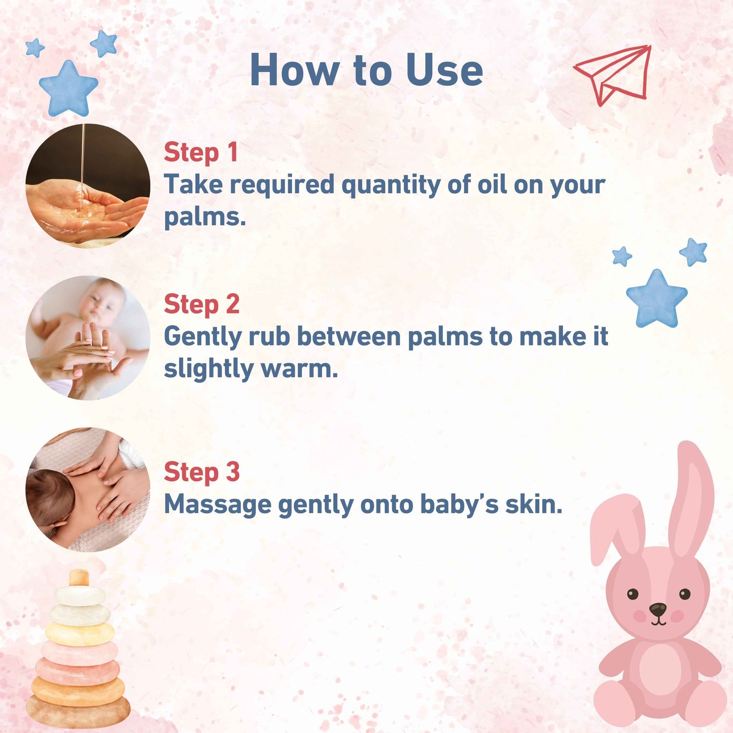 Prettyme Nourishing Baby Massage Oil For Newborns With Natural Olive, Coconut & Almond Oil