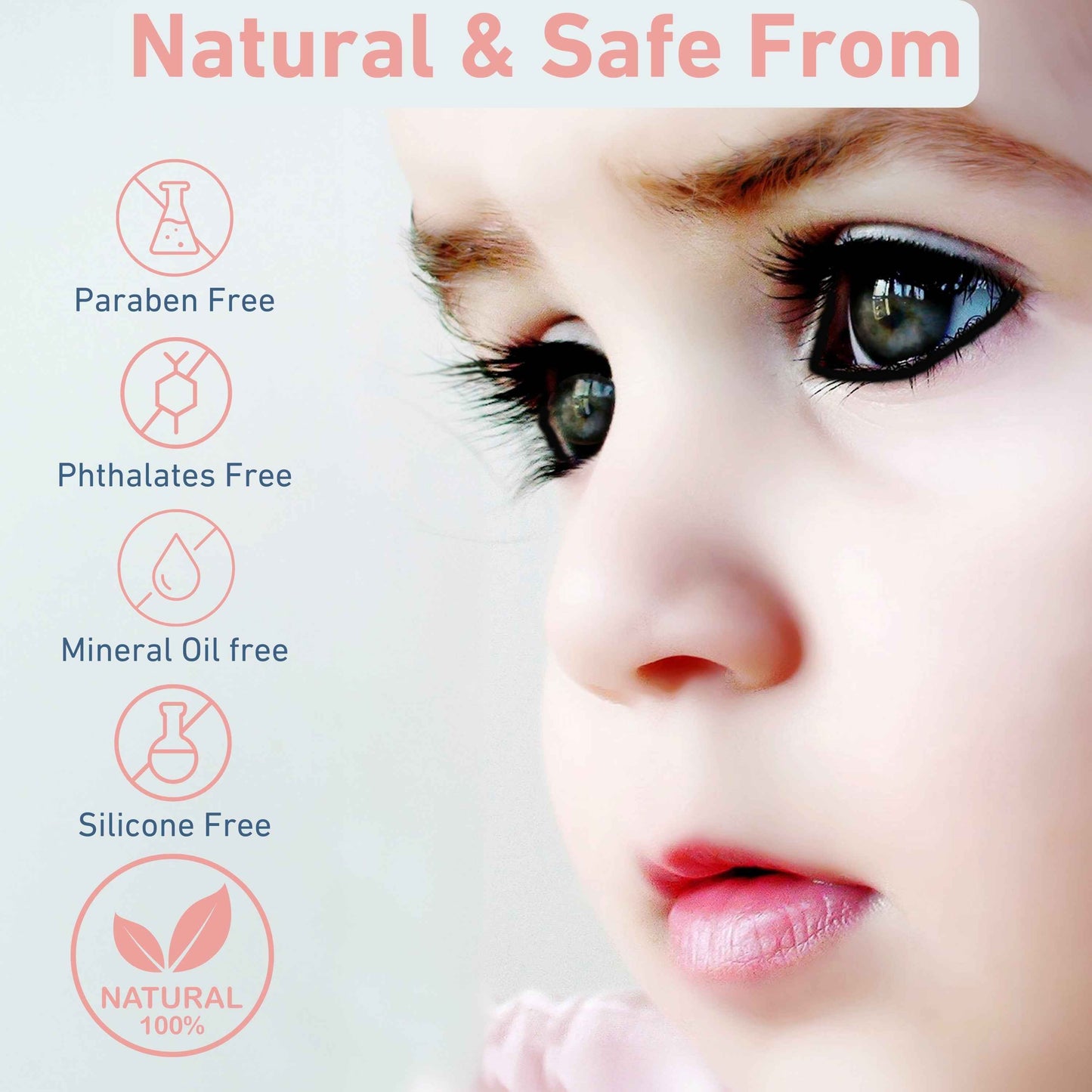 Prettyme Baby Kajal 100% Natural & Herbal | Chemical Free & Safe For Newborn Babies