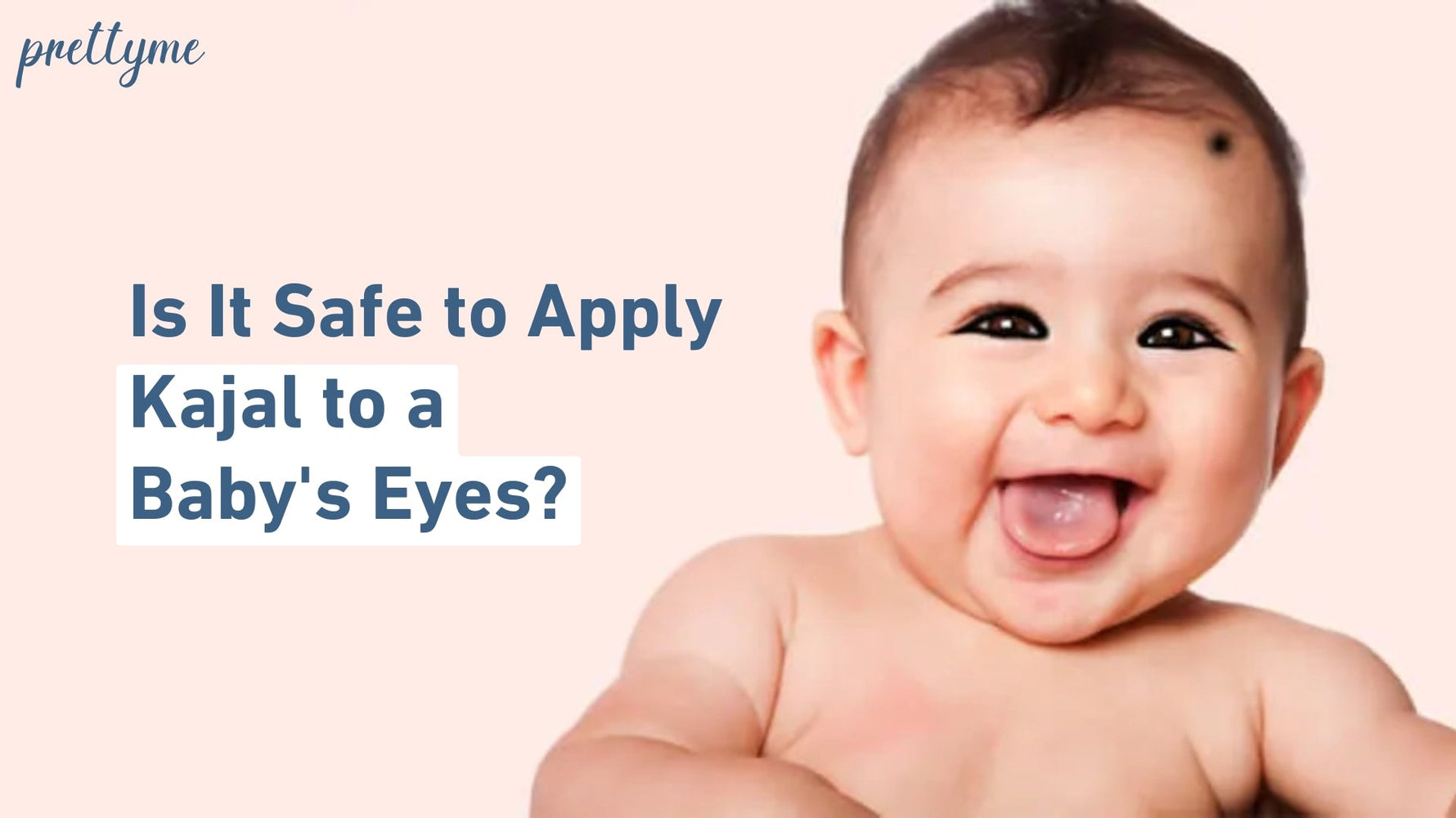 Natural baby kajal in black, organic and chemical-free, safe for newborn and sensitive baby eyes, providing gentle and smooth application