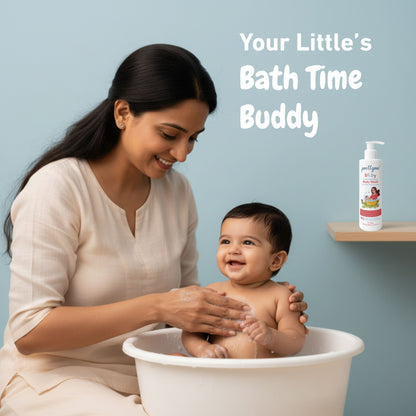 Prettyme Baby Body Wash - Gentle & Refreshing Head to Toe Cleanser for Newborns & Kids