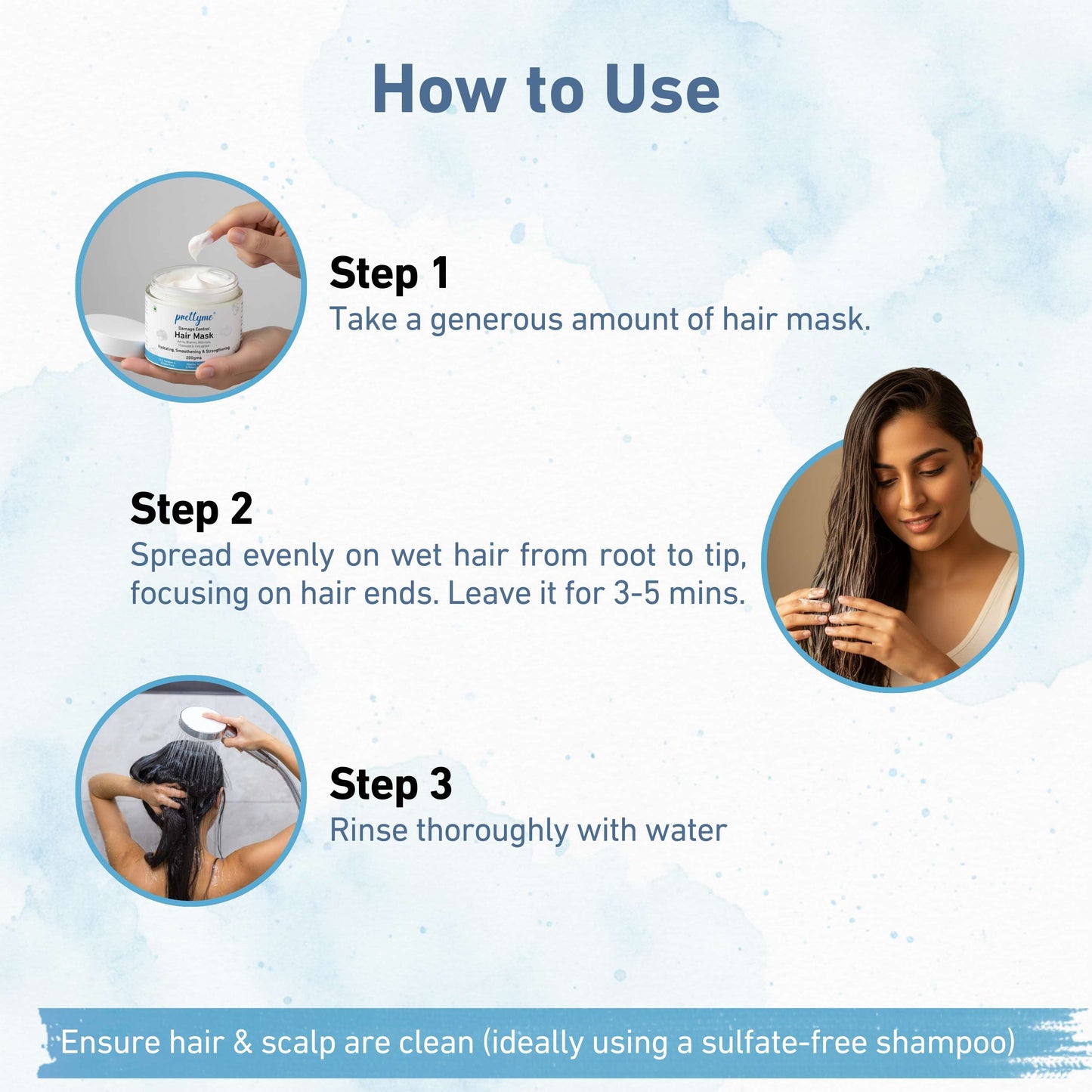 Damage Control Hair Mask | Hydrating & Strengthening with Amla, Hibiscus & Avocado - All Hair Types - 200g