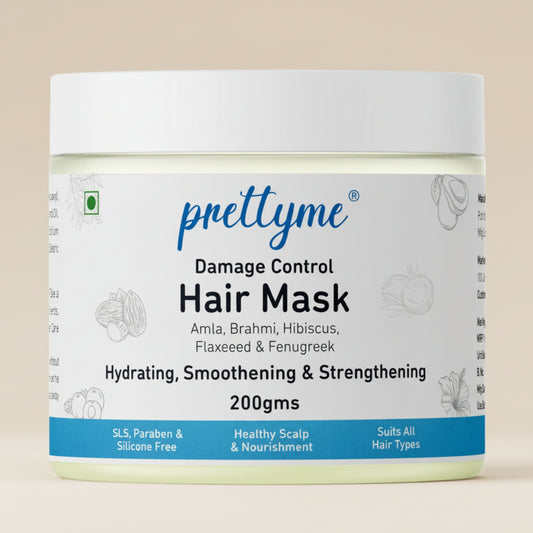 Damage Control Hair Mask | Hydrating & Strengthening with Amla, Hibiscus & Avocado - All Hair Types - 200g